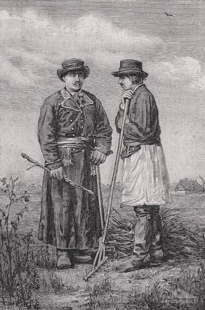 People from the Wilanów and Powsin areas. Collection Łukasz Stanaszek